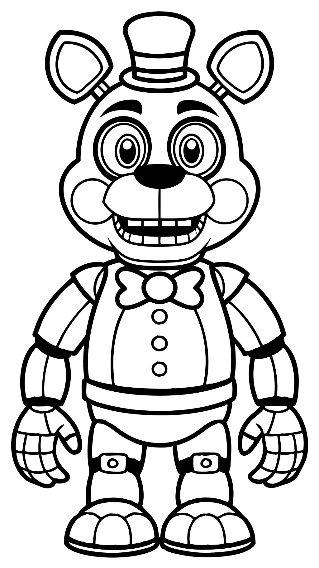 pages de livres de coloriage FNAF